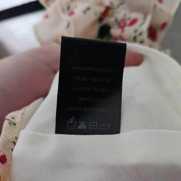 House of Harlow 1960 x REVOLVE Luella Top in Ivory Floral Size S - Picture 11 of 11